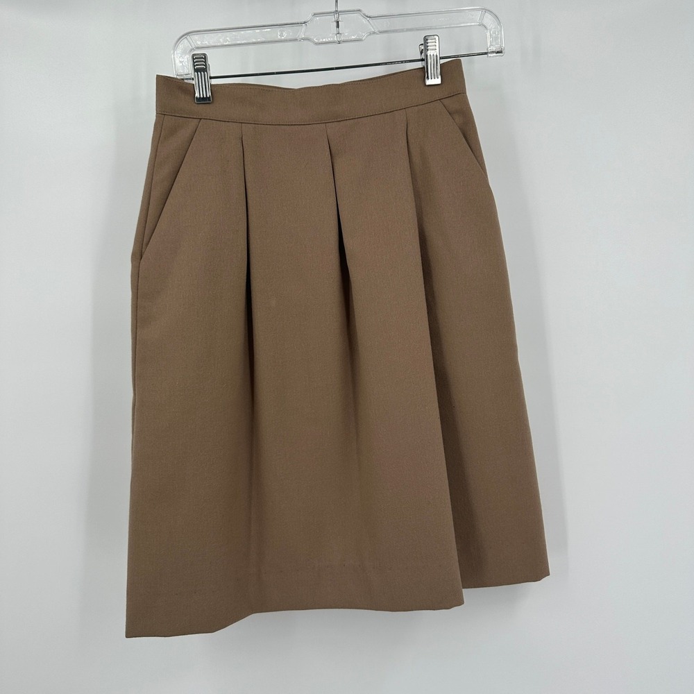 Brooks Brothers Womens Preppy Old Money Pleated Skirt Size 6 Academia Modest